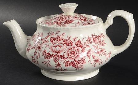 Printemps Pink Teapot & Lid