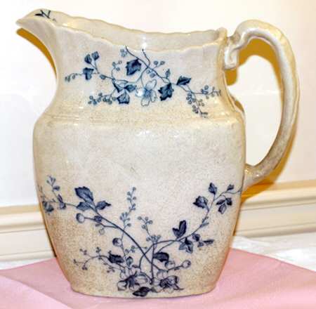 Rustic Blue Pitcher