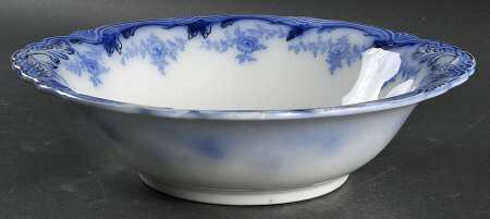Somerset (Flow Blue) 9" Round Vegetable Bowl
