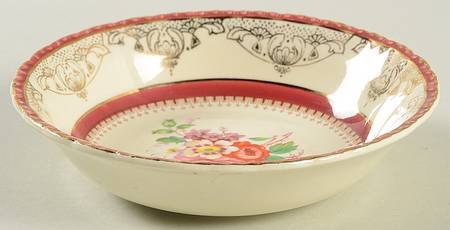 Thirlmere Burgundy Fruit/Dessert (Sauce) Bowl