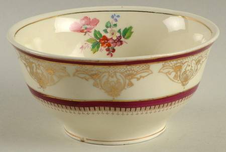 Thirlmere Burgundy Cranberry Bowl