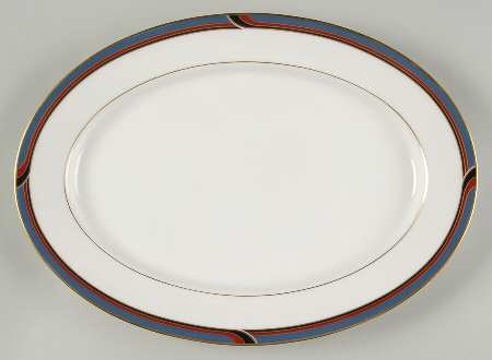 Regatta 14" Oval Serving Platter by Gorham