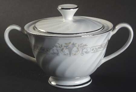 Bouquet Sugar Bowl & Lid
