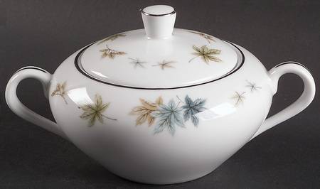 Four Seasons Sugar Bowl & Lid