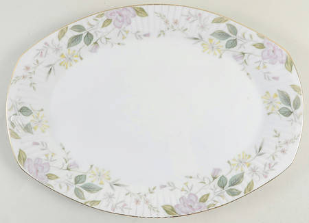 Spring Serenade 14" Oval Serving Platter