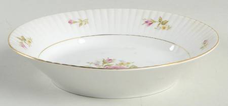 Victorian Rose Coupe Soup Bowl