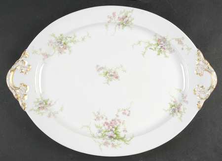 GUE52 16" Oval Serving Platter by WM Guerin