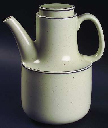 Birka Blue Coffee Pot & Lid