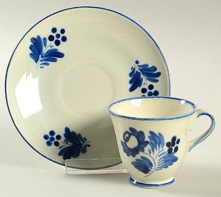 Grodela Footed Demitasse Cup & Saucer Set