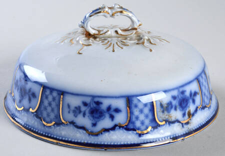 Melbourne (Flow Blue) Lid for Round Butter
