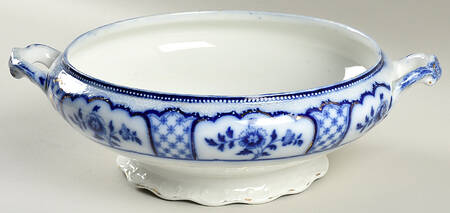 Melbourne (Flow Blue) Tureen No Lid
