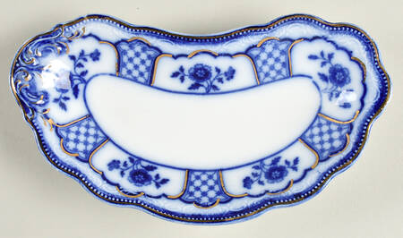 Melbourne (Flow Blue) Bone Dish