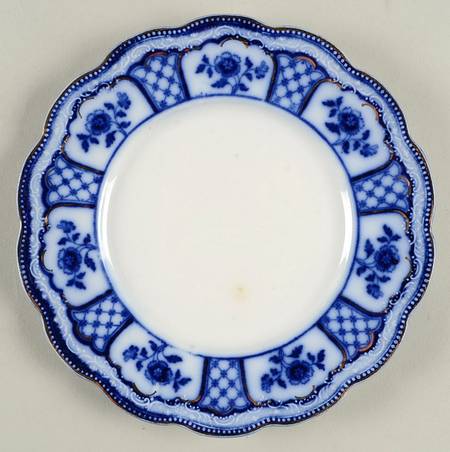 Melbourne (Flow Blue) Dessert/Pie Plate