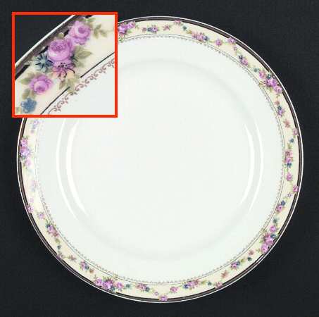 Rosetta Luncheon Plate