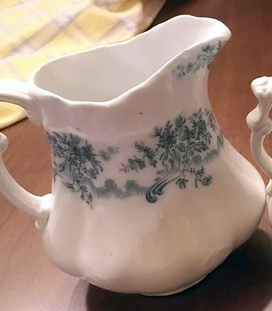 Antique Blue (No Gold Accents) Creamer