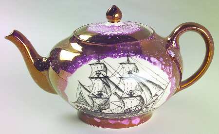 GPO1 Teapot & Lid by Grays Pottery