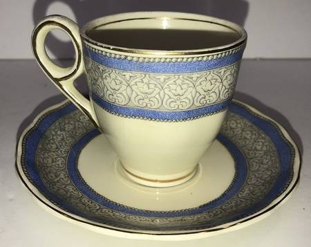 Dorchester Flat Demitasse Cup & Saucer Set