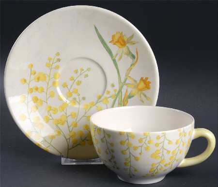 Mimosa Breakfast Cup & Saucer Set