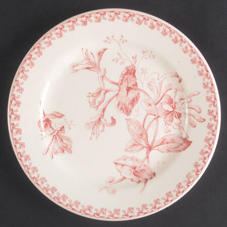 Chevrefeuille Salad/Dessert Plate