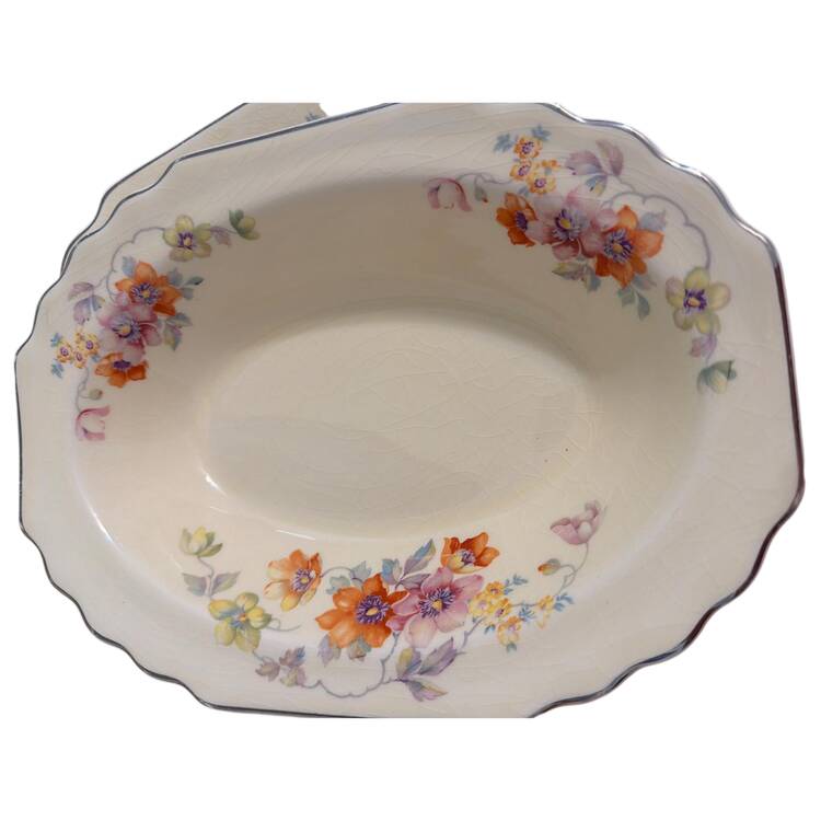 Lady Barr 9" Oval Vegetable Bowl