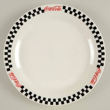 Coca Cola Luncheon Plate