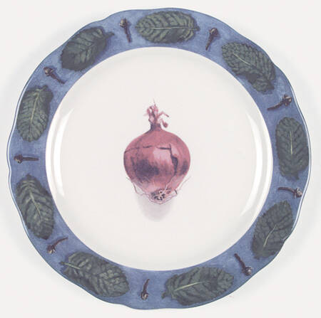 Poivre Et Sel Blue Salad/Dessert Plate