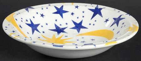 Friendly Sky Rim Soup Bowl
