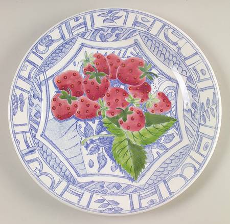 Oiseau Bleu (Fruit) Salad/Dessert Plate