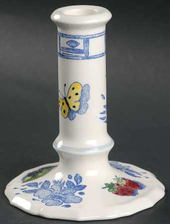 Oiseau Bleu (Fruit) Single Light Candlestick