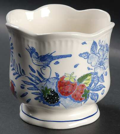 Oiseau Bleu (Fruit) Small Cachepot