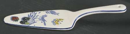 Oiseau Bleu (Fruit) Solid Ceramic Pie/Cake Server