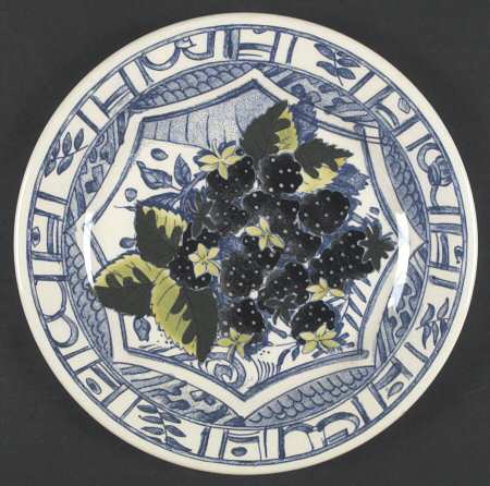 Oiseau Bleu (Fruit) Salad/Dessert Plate