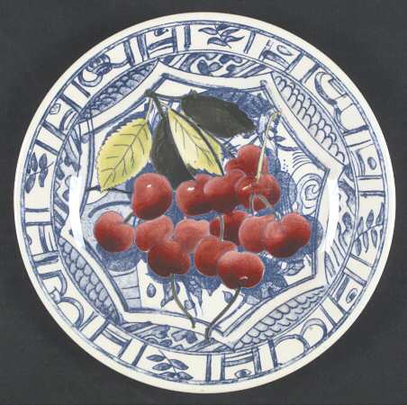 Oiseau Bleu (Fruit) Salad/Dessert Plate