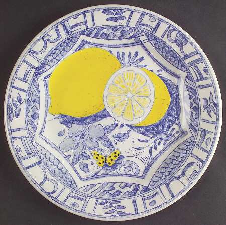 Oiseau Bleu (Fruit) Salad/Dessert Plate