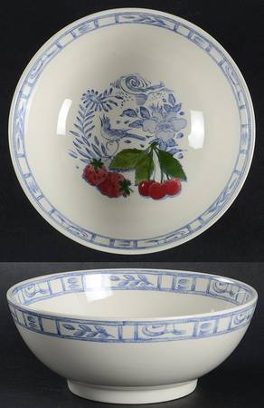 Oiseau Bleu (Fruit) Fruit/Cereal Bowl