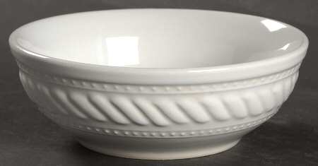 Braid Rimmed Fruit/Dessert (Sauce) Bowl