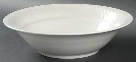 Braid Rimmed 9" Round Vegetable Bowl