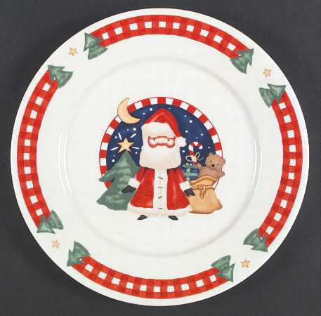 Gingham Santa by Gibson Designs