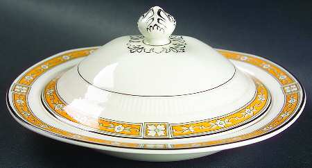 Belvedere Round Covered Butter