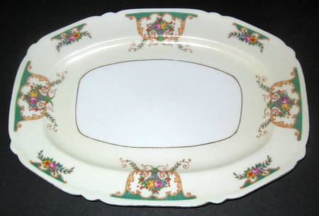 12672 10" Oval Serving Platter