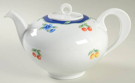 Primavera Teapot & Lid