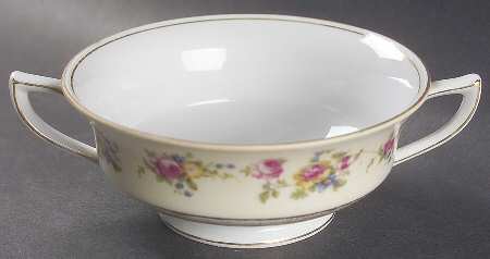 Hostess Footed Cream Soup Bowl