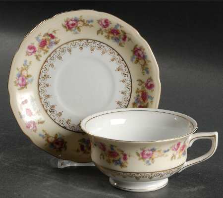 Hostess Footed Cup & Saucer Set