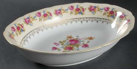 Hostess 10" Oval Vegetable Bowl
