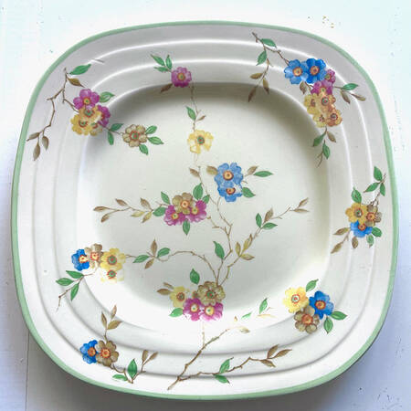 The Caprice Square Salad Plate