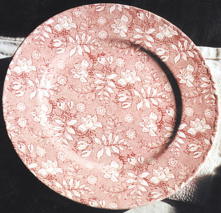 Velvet Red Dinner Plate