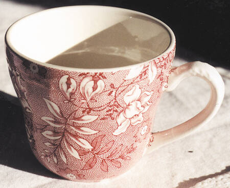 Velvet Red Flat Cup