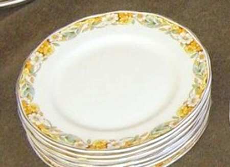 Meadowsweet Bread & Butter Plate