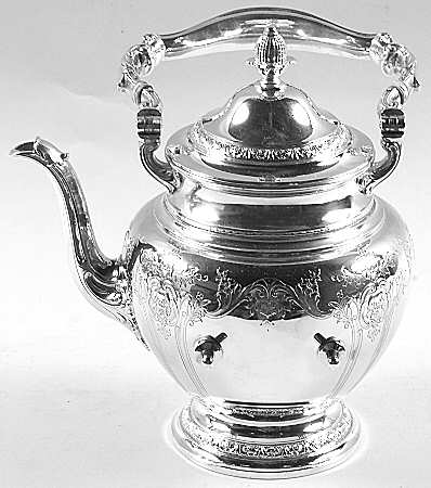 King Edward (Sterling, Hollowware) Sterling Kettle No Stand