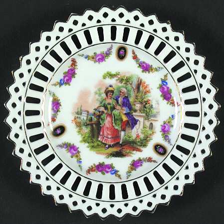 GMY59 5" Pierced Plate by Germany